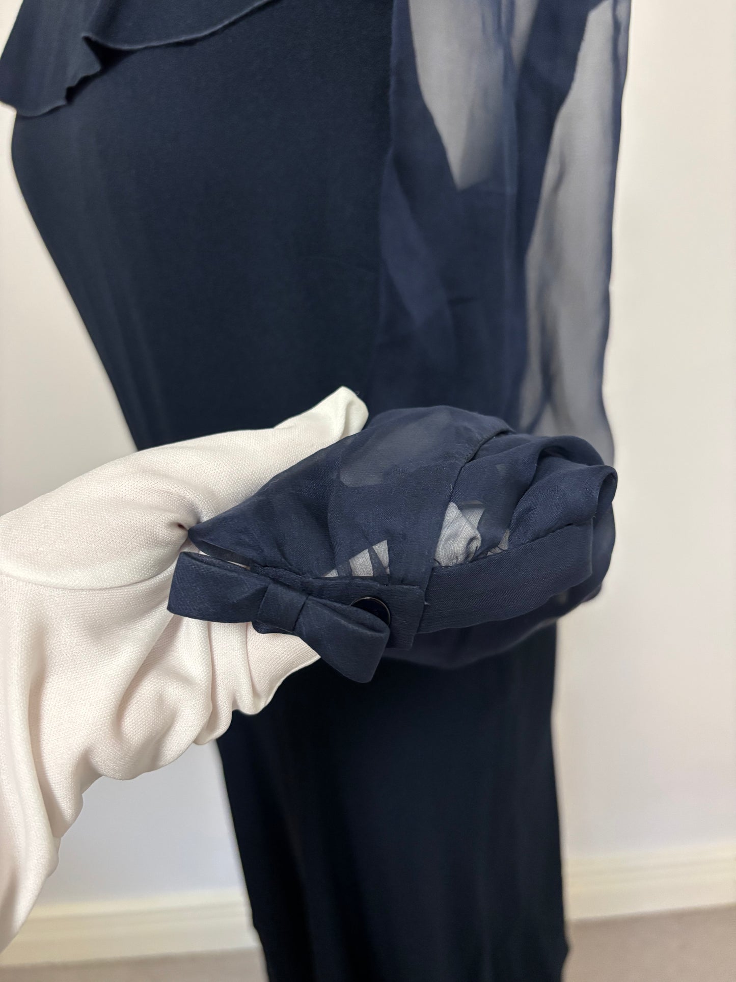 Valentino navy dress - M