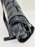 Load image into Gallery viewer, Bottega Veneta Padded Cassette Bag Intrecciato Lambskin Leather Black
