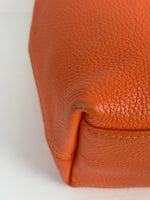 Load image into Gallery viewer, Longchamp Roseau Essential Tote Grained Leather Orange
