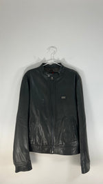 Load image into Gallery viewer, Dolce &amp; Gabbana black leather jacket - L
