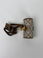Load image into Gallery viewer, Tory Burch T Monogram AirPods Pro Case Hazel Jacquard
