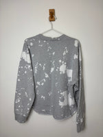 Load image into Gallery viewer, FRAME Gris Heather Multi Bleach Wash Sweatshirt - M
