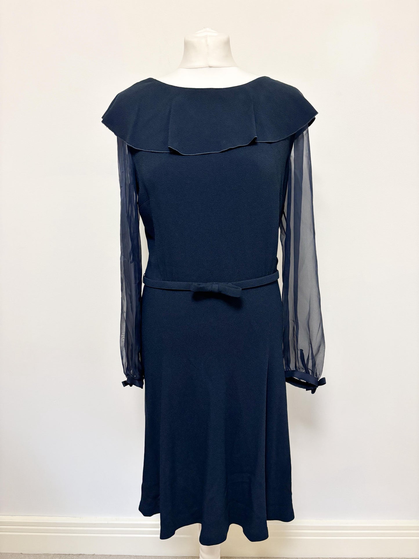 Valentino navy dress - M