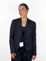 Load image into Gallery viewer, Red Valentino Black Tailored Blazer - M
