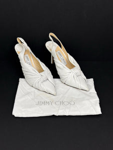 Jimmy Choo white scarpin - 34 EU