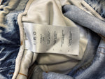 Load image into Gallery viewer, IRO Paris Powelly High-Rise Acid Wash Denim Shorts in Blue Cotton - 10 UK
