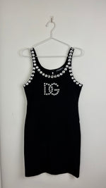 Load image into Gallery viewer, Dolce &amp; Gabbana mini black dress - 10 UK
