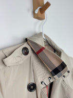 Load image into Gallery viewer, Burberry Brit Balmoral Packable Trench Coat Taffeta Beige - 4 UK
