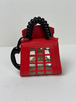 Load image into Gallery viewer, Delvaux Les Miniatures Belgitude London Charm Box Calf Red
