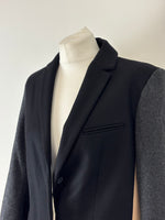 Load image into Gallery viewer, French Connection Platform Felt Colour Block Coat - 10 UK
