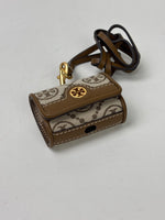 Load image into Gallery viewer, Tory Burch T Monogram AirPods Pro Case Hazel Jacquard
