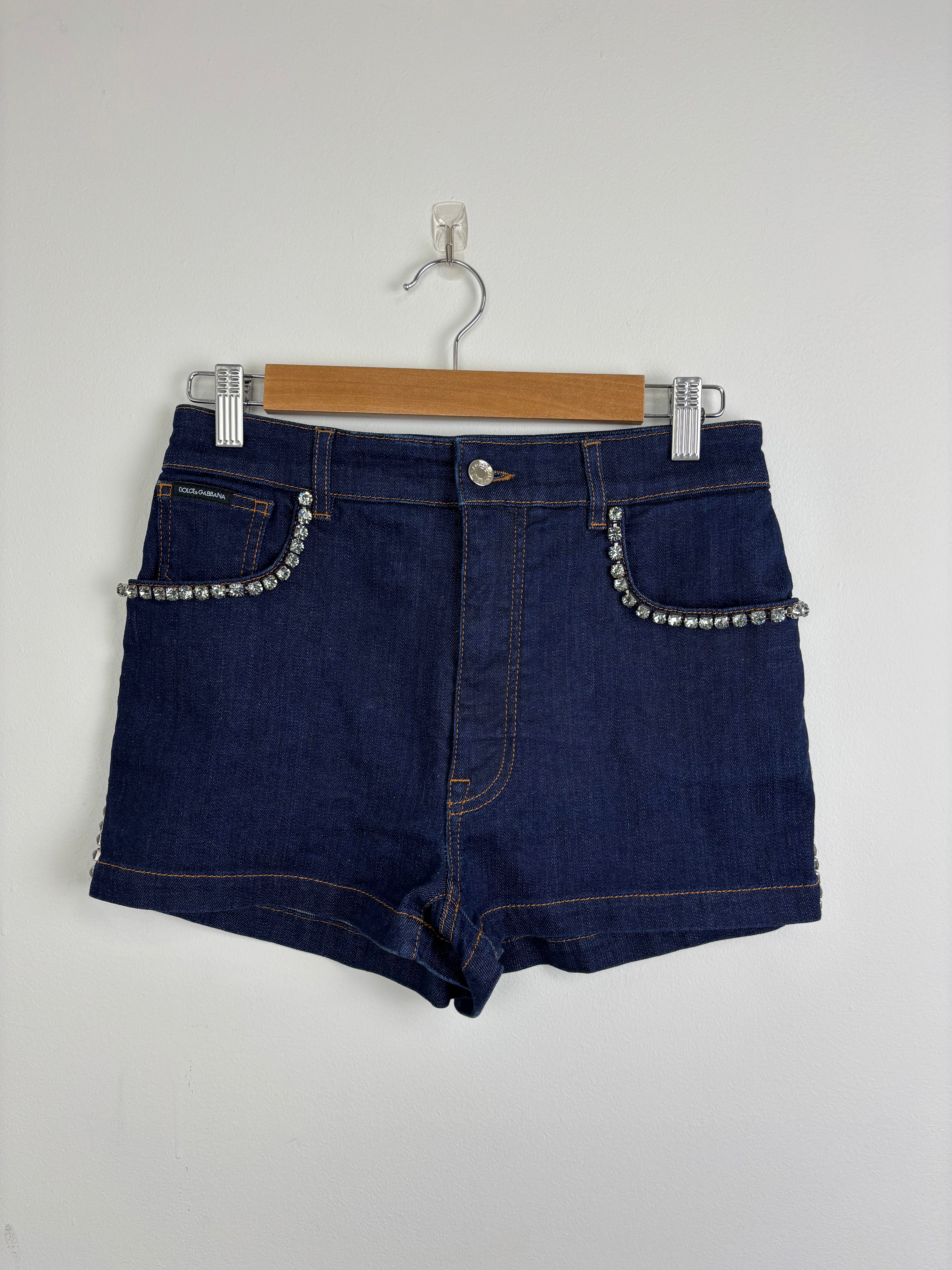 Dolce & Gabbana denim shorts - 12 UK