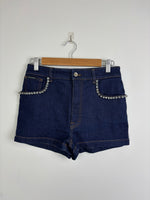 Load image into Gallery viewer, Dolce &amp; Gabbana denim shorts - 12 UK
