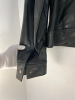 Load image into Gallery viewer, Dolce &amp; Gabbana black leather jacket - L
