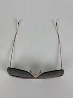 Load image into Gallery viewer, Fendi Fantastic Metal Shield Sunglasses with Multicolored Asymmetric Lens Overlays
