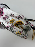 Load image into Gallery viewer, Dior Saddle Bag Multicolor Millefiori Embroidery Canvas Antique Gold Hardware
