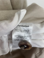 Load image into Gallery viewer, Reformation oatmeal Linen Blazer - L
