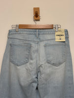 Load image into Gallery viewer, L'AGENCE Tally high-rise cropped wide leg light blue jeans - 12 UK
