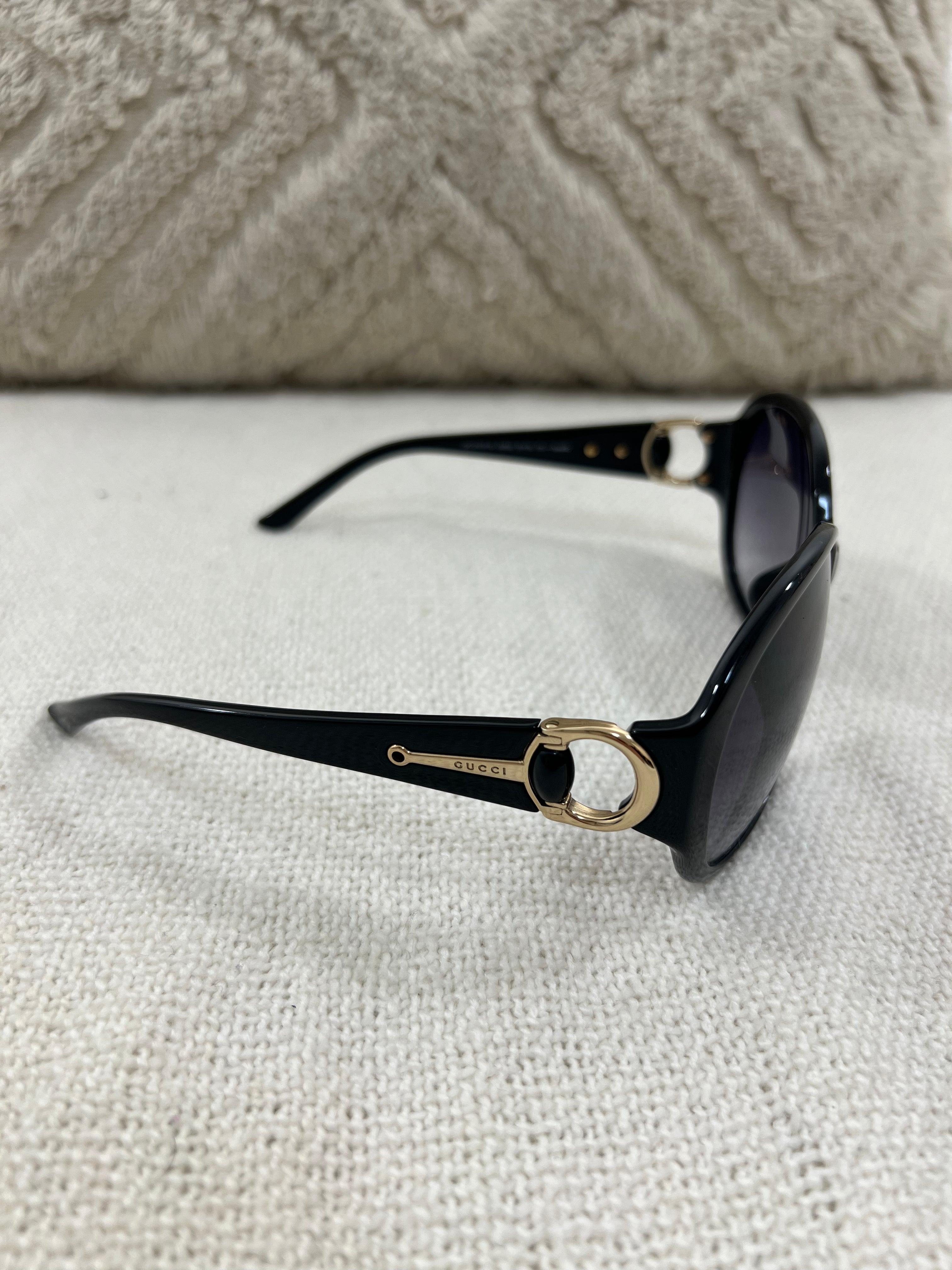 Gucci black sunglasses