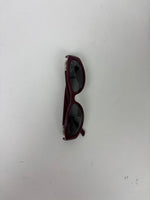 Load image into Gallery viewer, Gucci Oval Interlocking G Sunglasses Burgundy Acetate
