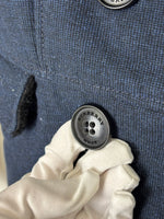 Load image into Gallery viewer, Burberry Brit Sherton Shearling Peacoat Navy Blue - 6 UK
