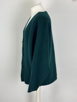Load image into Gallery viewer, Pangaia Eden Green Recycled Cashmere Oversized Cardigan - M
