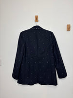 Load image into Gallery viewer, Pinko navy studded blazer - 8 UK
