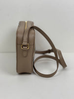 Load image into Gallery viewer, Burberry Check Camera Bag in Chestnut Beige Leather and Canvas
