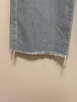 Load image into Gallery viewer, L'AGENCE Tally high-rise cropped wide leg light blue jeans - 12 UK
