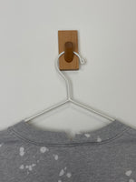 Load image into Gallery viewer, FRAME Gris Heather Multi Bleach Wash Sweatshirt - M
