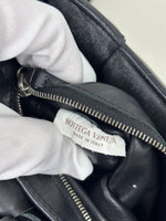 Load image into Gallery viewer, Bottega Veneta Padded Cassette Bag Intrecciato Lambskin Leather Black
