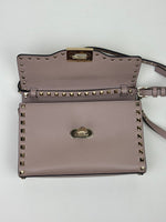 Load image into Gallery viewer, Valentino Garavani Rockstud Medium Crossbody Bag in Poudre Leather
