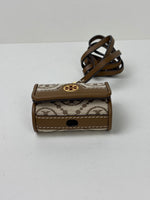 Load image into Gallery viewer, Tory Burch T Monogram AirPods Pro Case Hazel Jacquard
