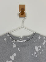 Load image into Gallery viewer, FRAME Gris Heather Multi Bleach Wash Sweatshirt - M

