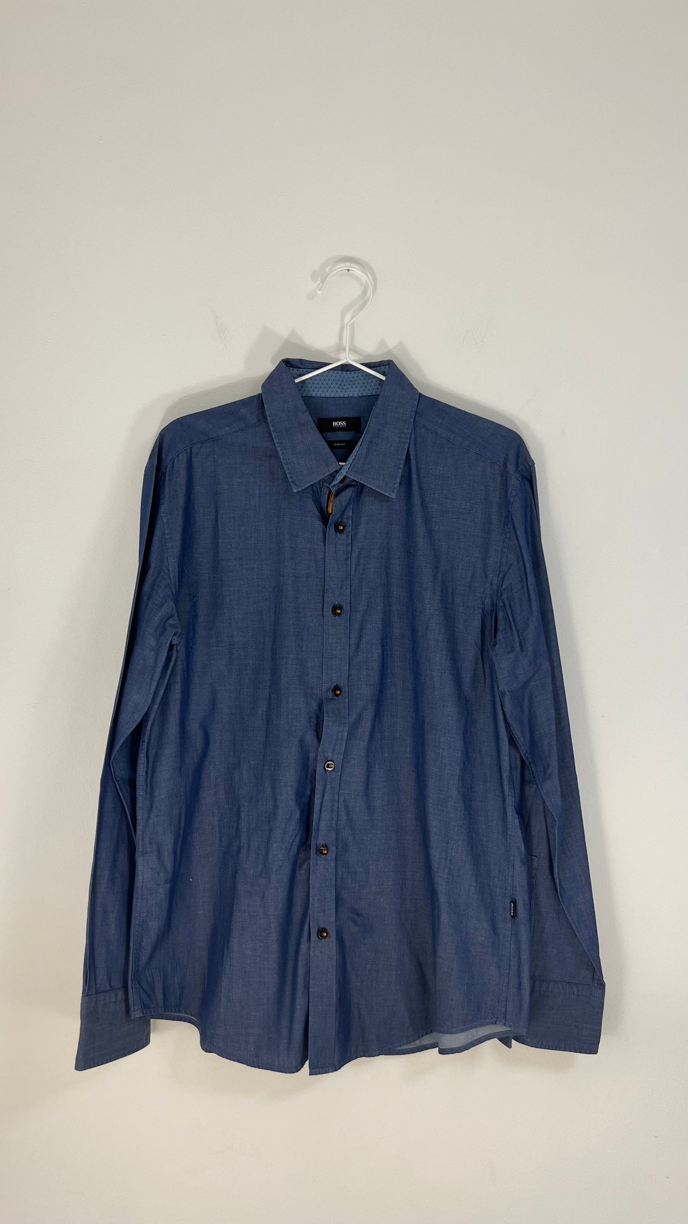 Hugo Boss denim shirt - L