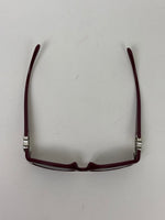 Load image into Gallery viewer, Gucci Oval Interlocking G Sunglasses Burgundy Acetate
