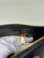 Load image into Gallery viewer, Prada Glacé Calf Leather Borsa A Mano Nero Black Satchel Bag
