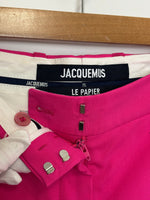 Load image into Gallery viewer, Jacquemus Le Pantalon Sauge pink Wide-Leg Trousers - M
