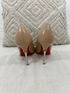 Christian Louboutin beige pumps - 6 UK