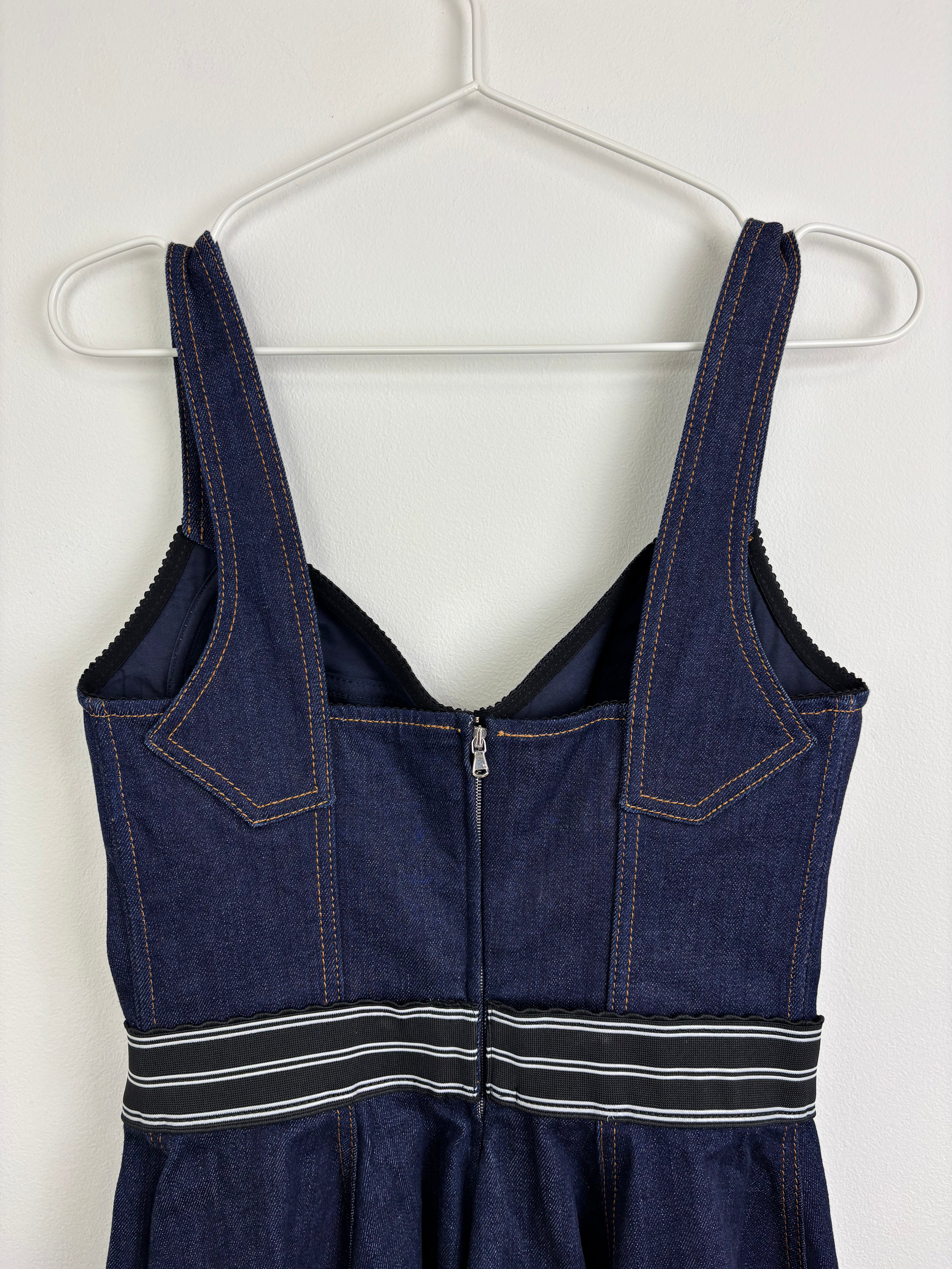 Dolce & Gabbana denim dress - 12 UK