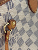 Load image into Gallery viewer, Louis Vuitton Neverfull MM Damier Azur Canvas
