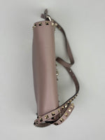 Load image into Gallery viewer, Valentino Garavani Rockstud Medium Crossbody Bag in Poudre Leather
