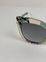 Load image into Gallery viewer, Fendi Hypnoshine Cat-Eye Acetate &amp; Metal Sunglasses in Tortoiseshell/Multicolor
