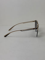 Load image into Gallery viewer, Bvlgari Serpenti Striped Cat-Eye Metal Sunglasses in Pale Gold and Black

