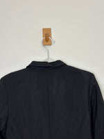 Load image into Gallery viewer, Weekend &amp; Beyond black Merino Wool Tailored Blazer - L
