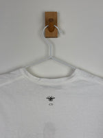 Load image into Gallery viewer, Christian Dior "C'est Non" Illustration Graphic T-Shirt Cotton Linen White - S
