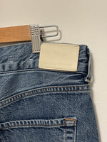Load image into Gallery viewer, Citizens of Humanity Beverly high-rise wide leg mini blue jeans - 14 UK
