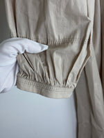 Load image into Gallery viewer, Dorothee Schumacher Soft Structure Cotton-Elastane Midi Dress in Sand
