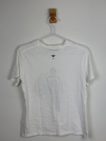 Load image into Gallery viewer, Christian Dior "C'est Non" Illustration Graphic T-Shirt Cotton Linen White - S
