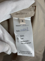 Load image into Gallery viewer, Dorothee Schumacher Soft Structure Cotton-Elastane Midi Dress in Sand
